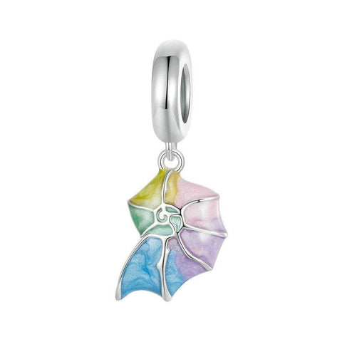 925 Sterling Silver Neon Conch Bracelet Charms & Pendants