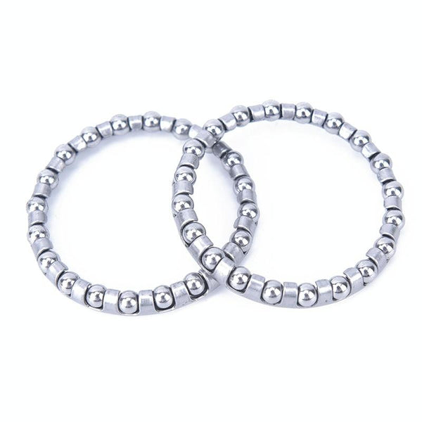 2 Pack Silver Steering Bearings For Xiaomi M365 / Pro Scooter Accessories Parts