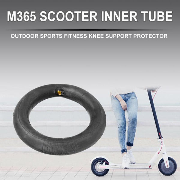 2 Pack Rubber Inner Tubes For Xiaomi Mijia M365 Electric Scooter With Valve Cover Accessories Parts