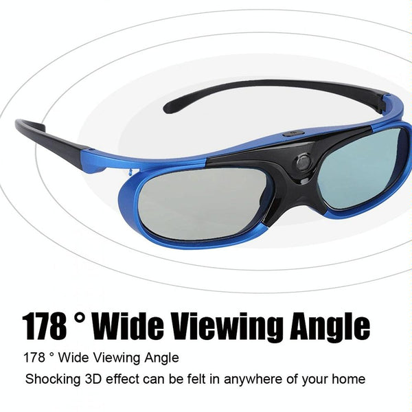3D Glasses For Dlp Projectors Rechargeable 3D Tv Glasses & Accessories