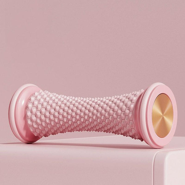 Foot Massager Roller For Plantar Fascia Relief Pink Massagers