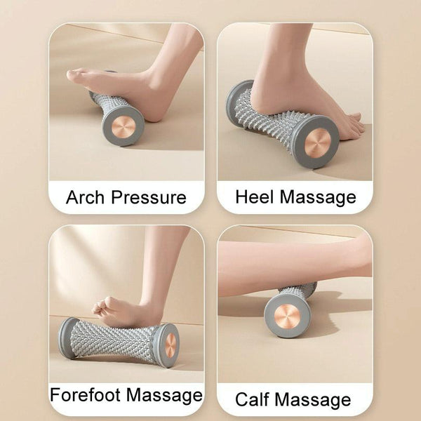 Foot Massager Roller For Plantar Fascia Relief Pink Massagers