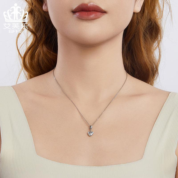 925 Sterling Silver Oxidized Snowflake Heart Diy Beads Charms & Pendants