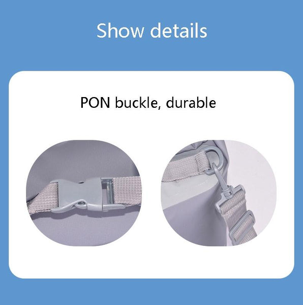 Waterproof Beach Bag For Outdoor Activities Pvc Mesh Cloth Storage Bucket Swimming Rafting And Seaside Fun Yellow Dry Bags