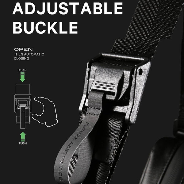 Waterproof Men Crossbody Bag Black Bags