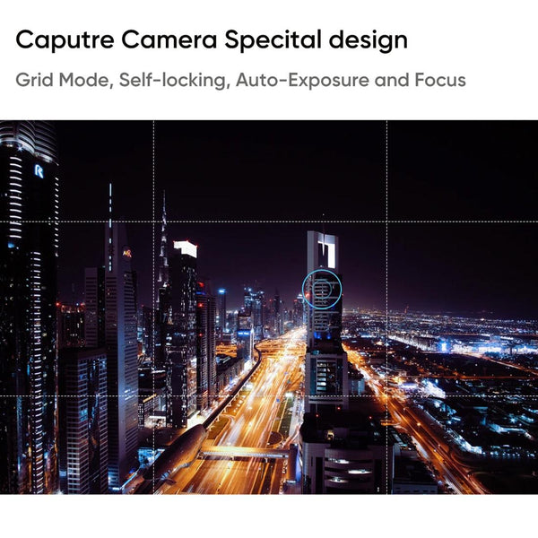 Capture1 Outdoor Video Gimbal Stabilizer For Mobile Phones Black Stabilizers