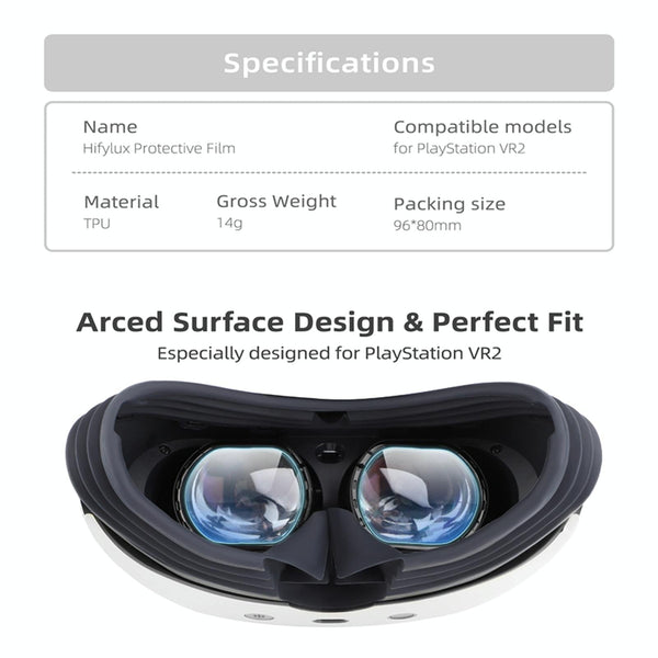Vr2 Hifylux Protective Film For Playstation Ultimate Protection Video Game Accessory Bundles