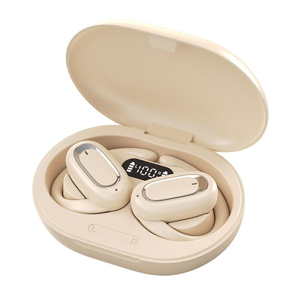 Wireless Bluetooth Earphones With Noise Reduction Skin Colour Earbuds