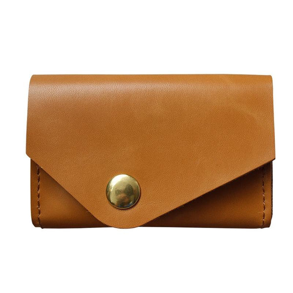 Waterproof Leather Card Holder Durable & Stylish Green Business Card Holders