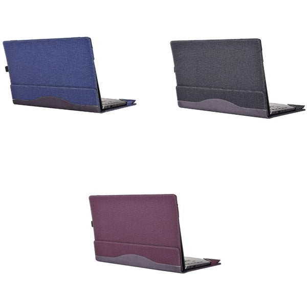 15 Inch Laptop Sleeve For Hp Spectre X360 Pu Leather Blue Laptop Cases & Bags