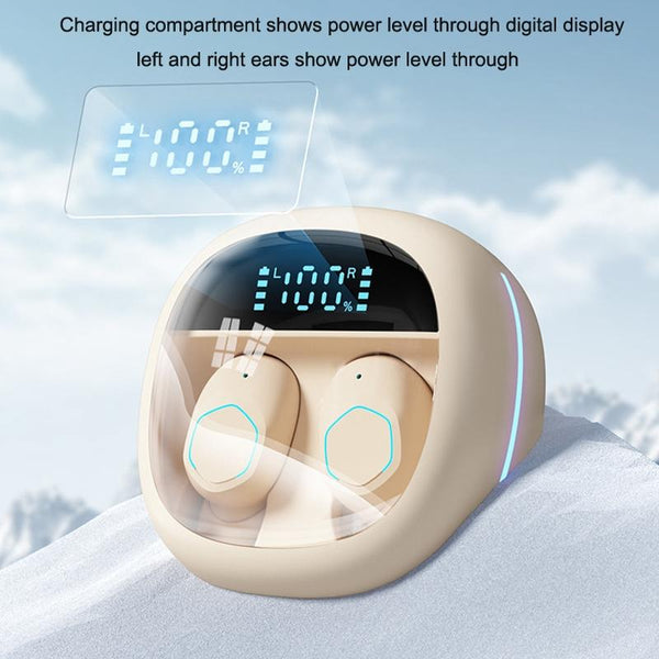 Wireless In Ear Tws Earphone For Hifi Music And Gaming Yellow Earbuds