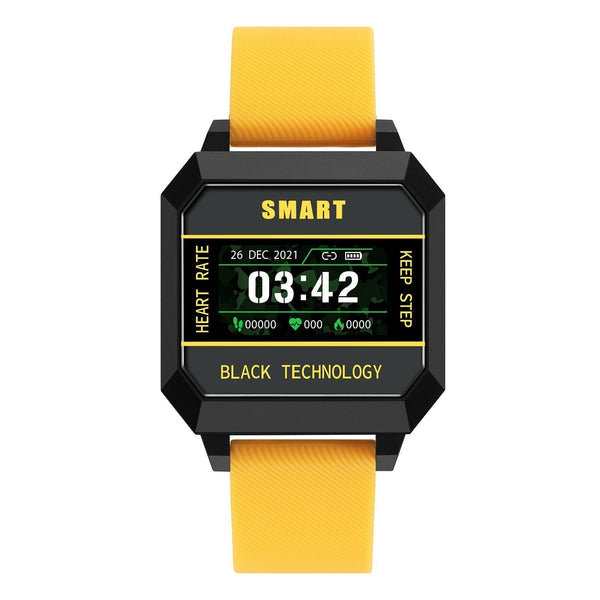 0.96" Tft Smart Watch Life Waterproof Heart Sleep Blood Pressure Monitor Black Smart Watches