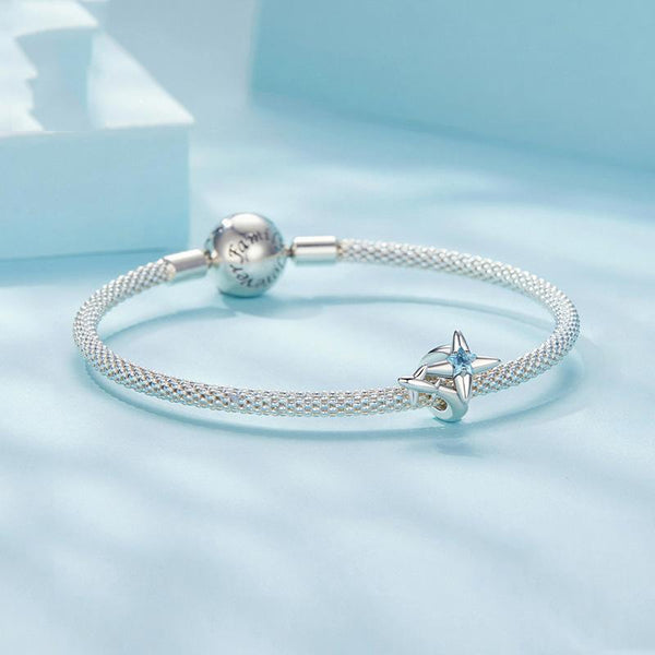 925 Sterling Silver Oxidized Airplane Starburst Beads Charms & Pendants