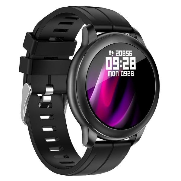 1.3 Inch Ips Colour Screen Ip67 Waterproof Smart Watch Support Sleep Monitor Heart Rate Blood Pressure Black Smart Watches