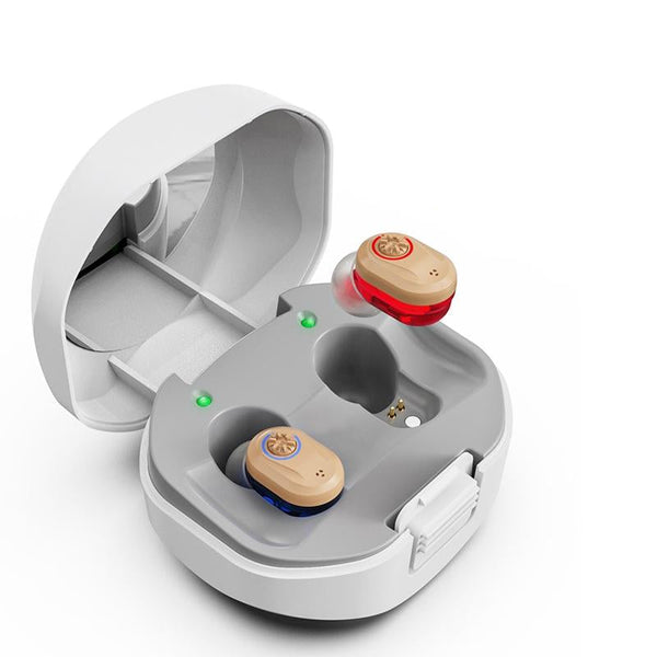 Wireless Tws Hearing Aid Amplifier Red / Blue Other Health Care