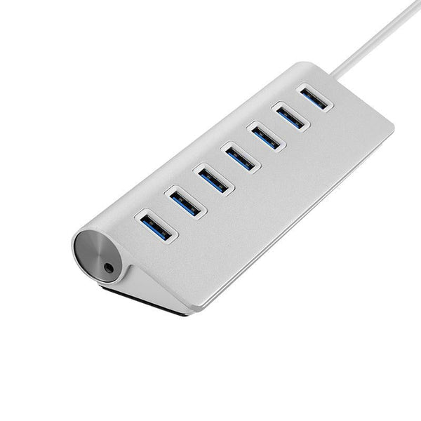 7 Port Aluminum Usb2.0 Hub Usb Cables Hubs & Adapters