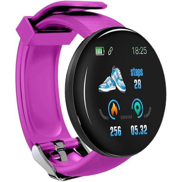 Veile Studios Smart Watch With Call Reminder And Health Monitoring Waterproof Blue Watches