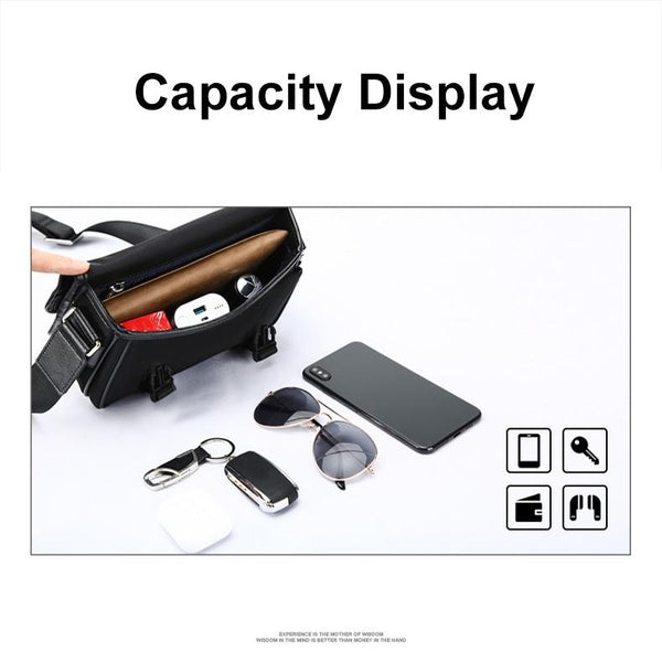 Waterproof Crossbody Shoulder Bag Black Women's Bags & Handbags