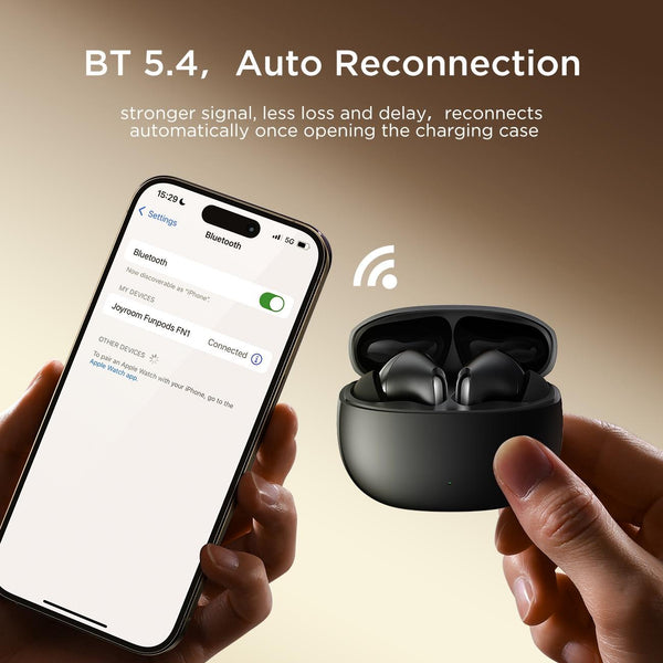 Funpods Series True Wireless Bluetooth Earphone Black Earbuds