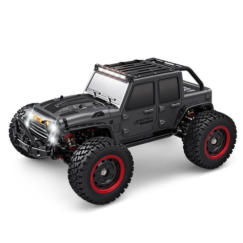 Off Road 4Wd Electric Rc Vehicle 2.4G Wrangler Black Rc Model Vehicles