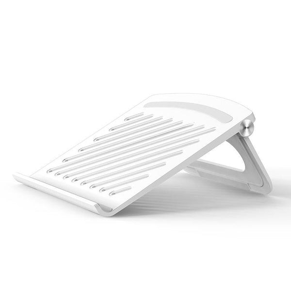 Foldable Laptop Cooling Stand Height Adjustable White Laptop Cooling Pads