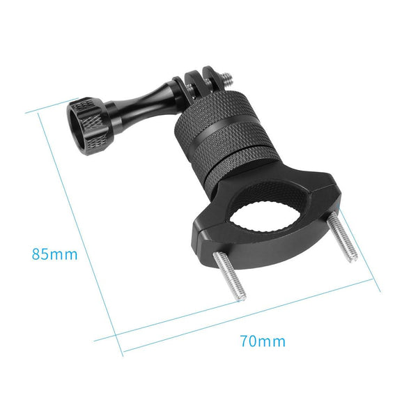 Action Camera Bicycle Mounting Bracket Aluminum Alloy Clip For Audio And Video Bike Camera Holders Mounts