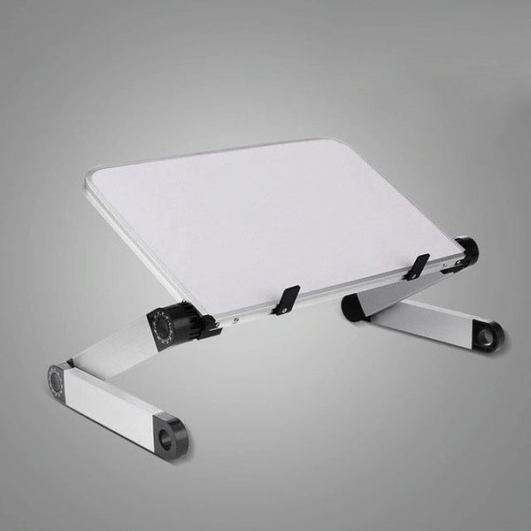 Folding Laptop Stand 360 Degree Rotation Aluminum Alloy Black Stands Holders & Car Mounts