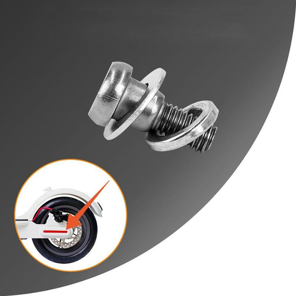 5Pcs Rear Wheel Fixing Screws For Xiaomi Mijia M365 / Pro Scooter White Accessories Parts
