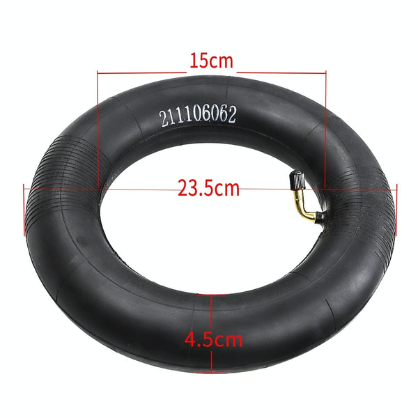 Electric Scooter Inner Tube 10X2.5 / 2.75 45 Degree Valve Thickened Yellow Stripes Accessories Parts