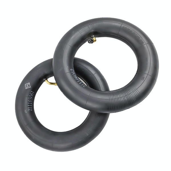 Electric Scooter Inner Tube 10X2.5 / 2.75 45 Degree Valve Thickened Yellow Stripes Accessories Parts