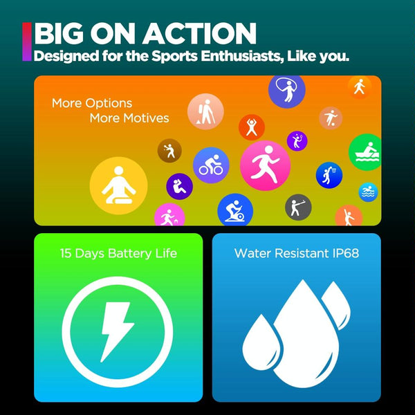 1.86 Inch Colour Display Smart Watch With Voice Calling Smart Watches