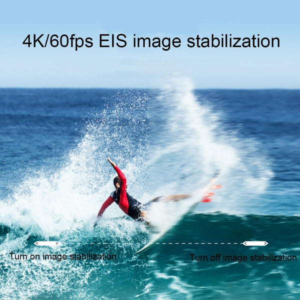 Outdoor Waterproof Dual Screen Wifi Sports Camera With Anti Shake Hd Video Digital Cameras