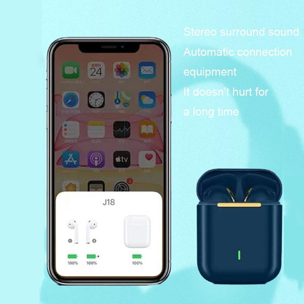 Wireless In Ear Earphones With Long Battery Life Bluetooth 5.0 Earbuds