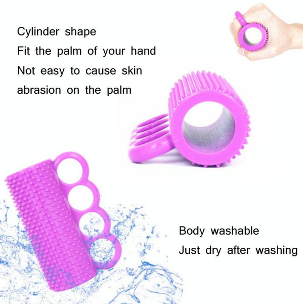 Adult Finger Strength Training Grip Ball Purple Hand Grippers