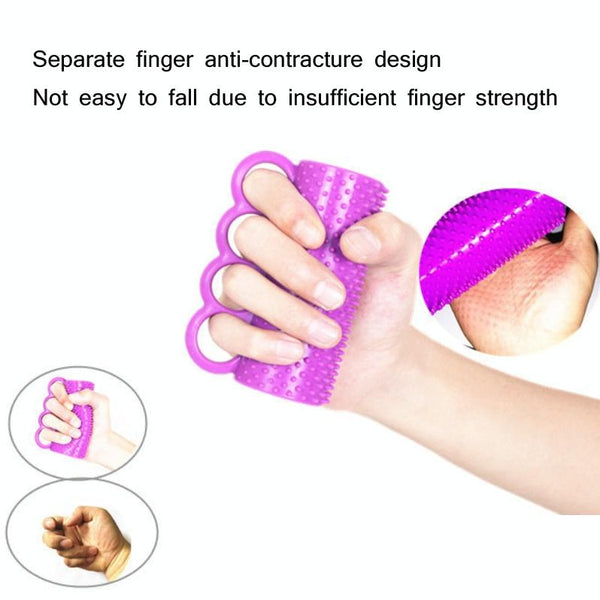 Adult Finger Strength Training Grip Ball Purple Hand Grippers