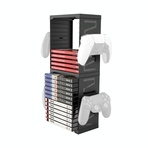 Universal Gamepad Storage Bracket For Ps4 / Ps5 Xbox Switch Black Controllers & Attachments