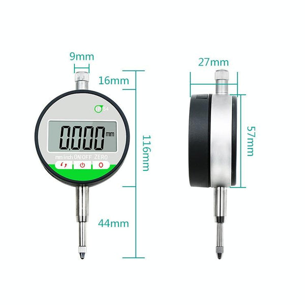 Waterproof Digital Dial Indicator For Stroke Measurement 0 12.7Mm Other Test & Measurement