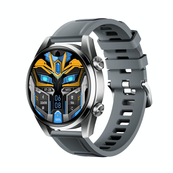 1.43 Inch Ip67 Sport Smart Watch Support Bluetooth Call / Sleep Blood Oxygen Heart Rate Pressure Health Monitor Black Smart Watches