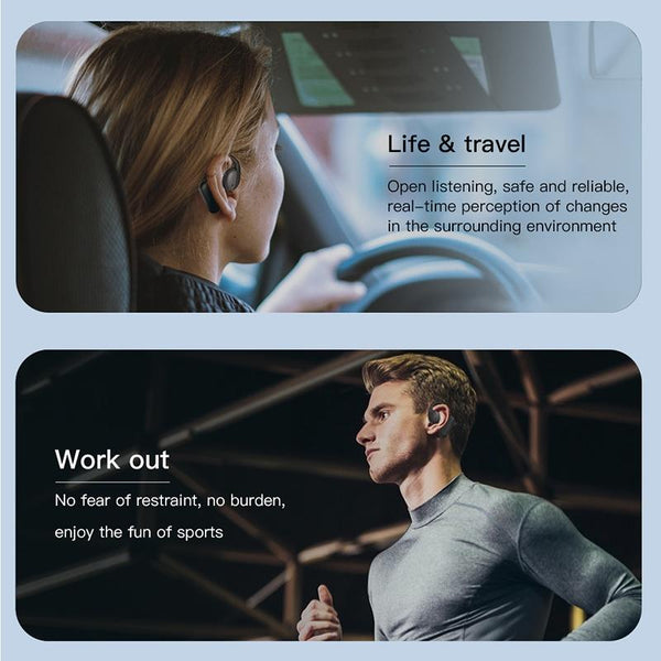 Wireless Bluetooth 5.0 Earphone Mounted Dark Grey Headphones