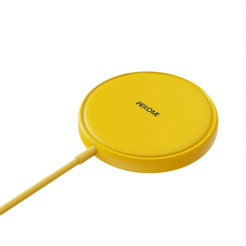 15W Magnetic Wireless Charger Yellow Chargers & Cradles