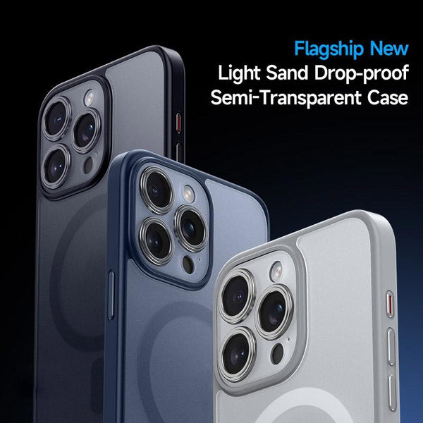 Matte Magnetic Magsafe Case For Iphone 15 Sulada Titanium Gray Cases Covers & Skins