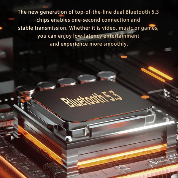 Bluetooth Earphones With Mount Design Beige Earbuds