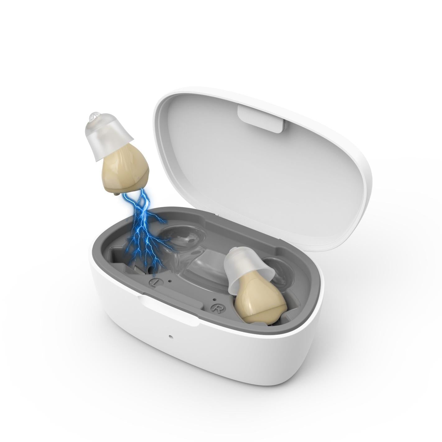 Z 68 In Ear Tws Hearing Aid With Charging Box Skin Color Other Health Care