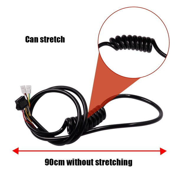 Electric Scooter Power Cable For Kugoo S1 / S2 S3 Black Electric Scooters