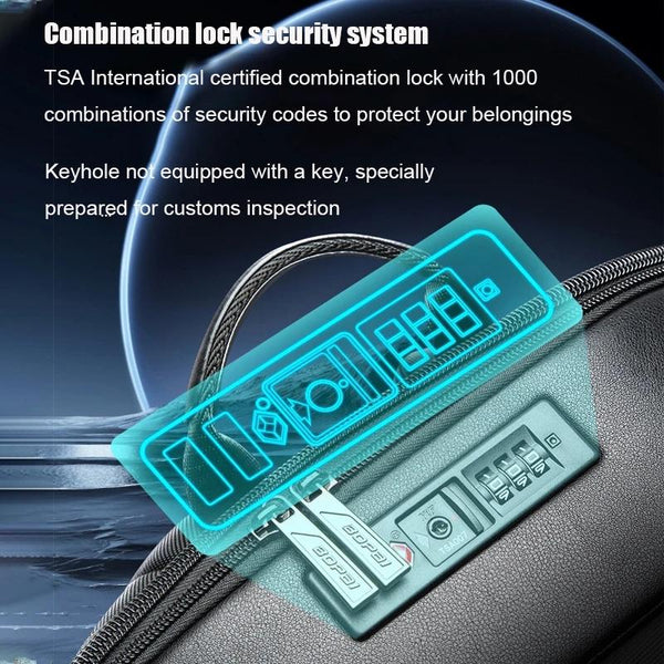 Waterproof Business Laptop Backpack Large Capacity With Password Lock Laptop Cases & Bags