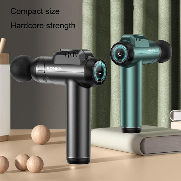 Intelligent 6 Speed Fascia Massager With 4 Heads Gray Massagers