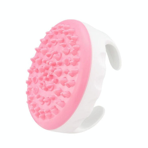 Electric Body Brush Massager Meridian Scraping Tool Pink Massagers