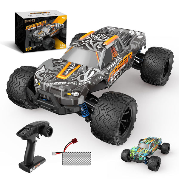 High Speed 4Wd Rc Car 1 14 Scale Graffiti Black Rc Model Vehicles
