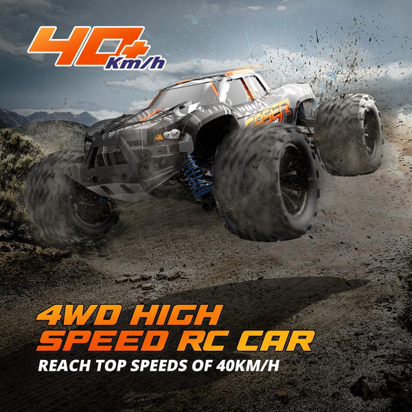 High Speed 4Wd Rc Car 1 14 Scale Graffiti Black Rc Model Vehicles