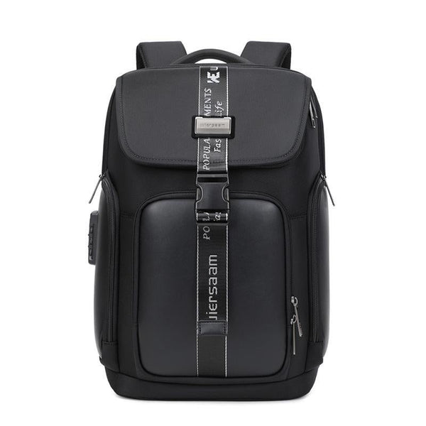 Waterproof Men Business Backpack Black Bags